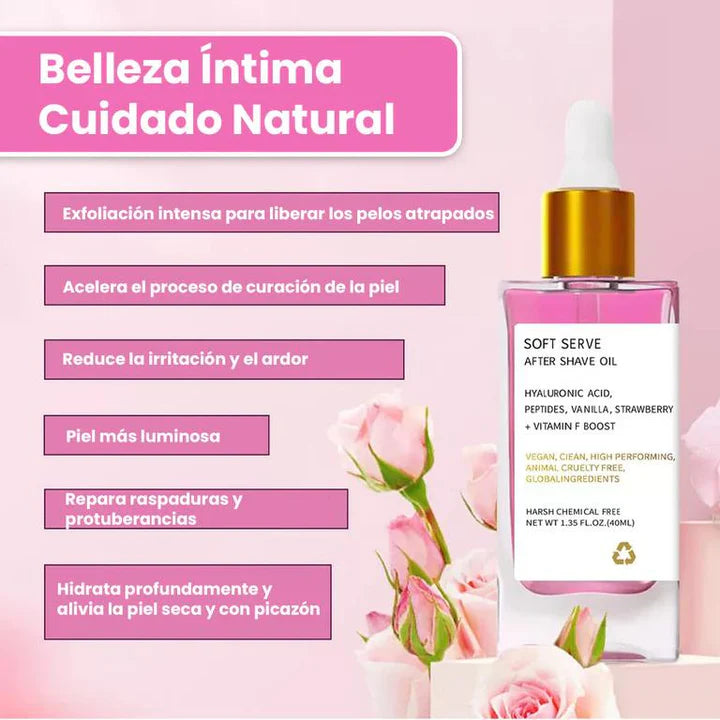Truly: Aceite Soft Serve para Después del Afeitado
