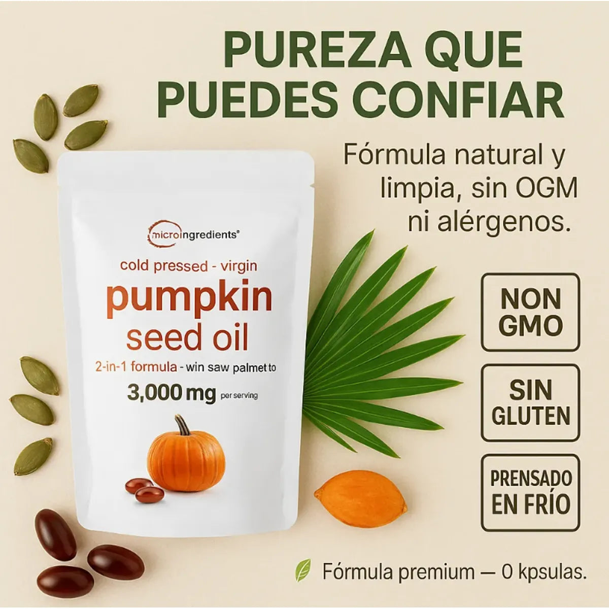 Microingredients: Pumpkin seed oil