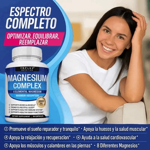 Suplemento Complejo de Magnesio 8