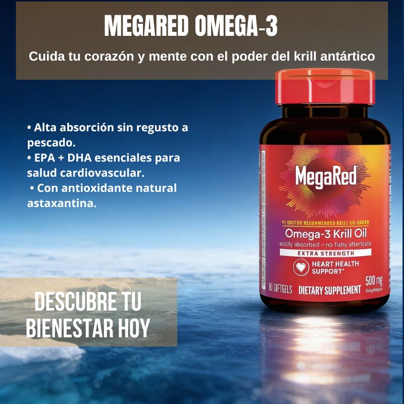 MegaRed Suplemento de aceite Krill Oil