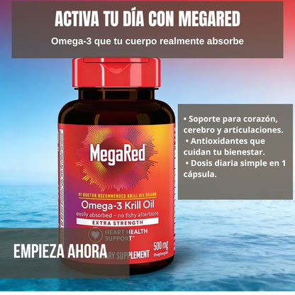 MegaRed Suplemento de aceite Krill Oil
