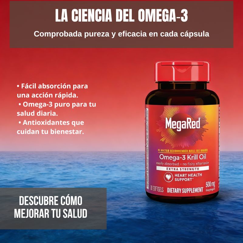 MegaRed Suplemento de aceite Krill Oil