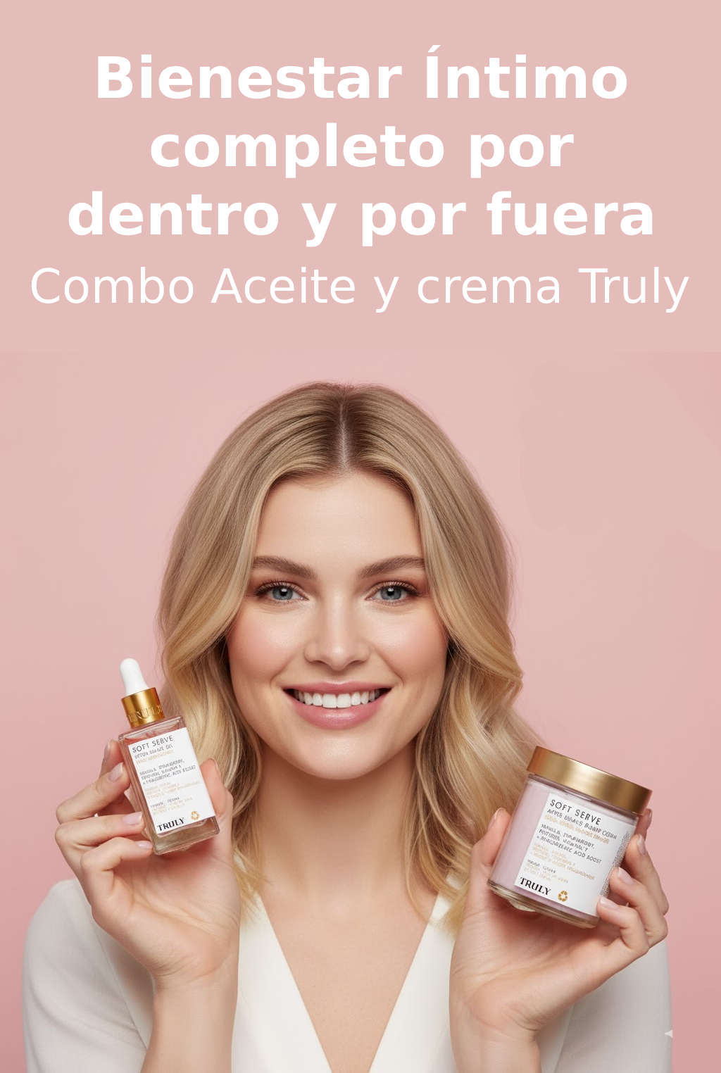 Combo Truly: Crema y aceite para después del afeitado