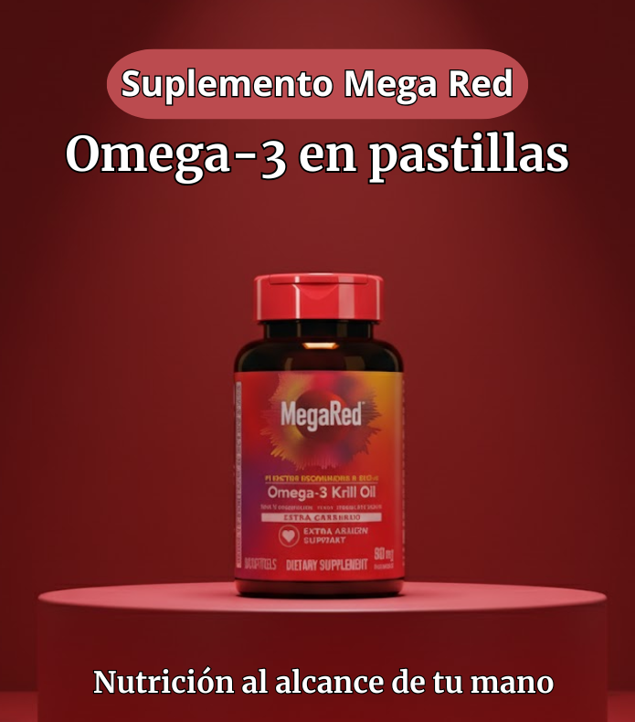 MegaRed Suplemento de aceite de krill omega-3