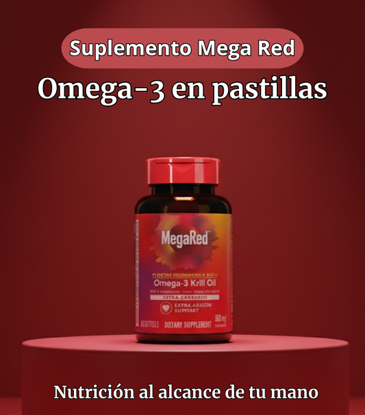 MegaRed Suplemento de aceite de krill omega-3