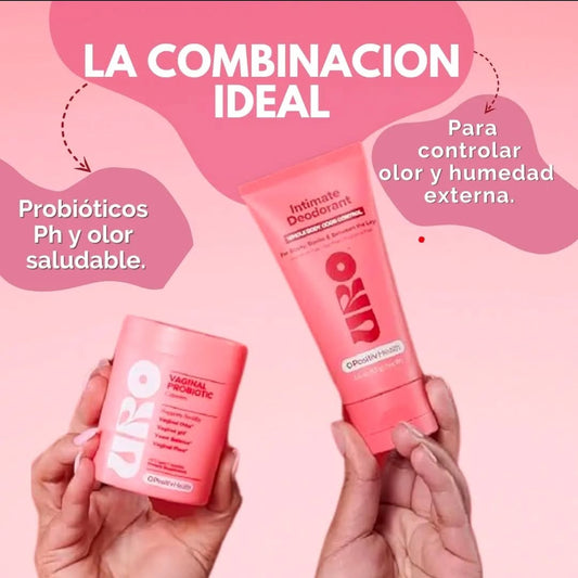 COMBO URO: Crema Intima y Prebióticos