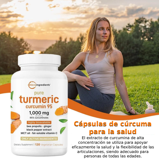 Capsulas de Cúrcuma: Suplemento para la Salud